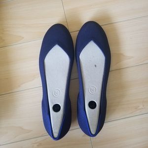 Navy Rothy's Flats Size 10.5